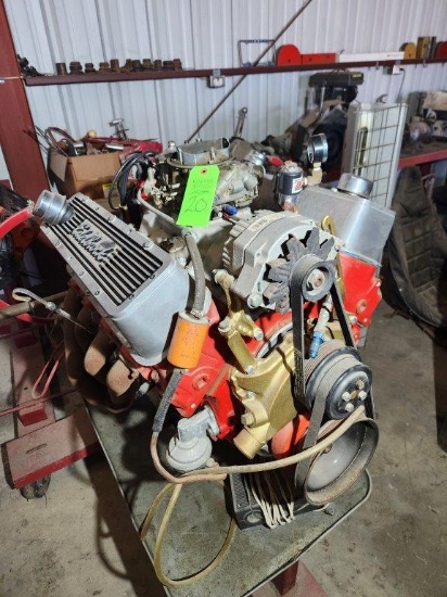 Big Block 468 with Engine Stand