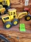 Tonka Road Grader - Metal, Vintage