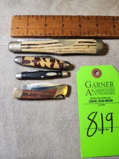Misc. Pocket Knives (4)