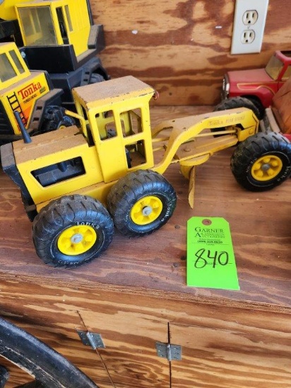 Tonka Road Grader - Metal, Vintage