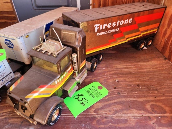 Nylint Firestone Radial Express Truck & Trailer - Vintage