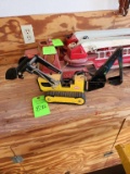 Tonka Track Front End Loader - Metal, Vintage
