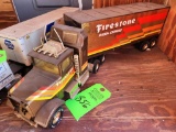 Nylint Firestone Radial Express Truck & Trailer - Vintage