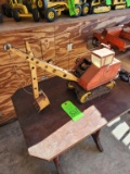Nylint Big Dig Orange Power Excavator - Vintage