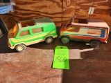 2 Tonka Vans - Vintage