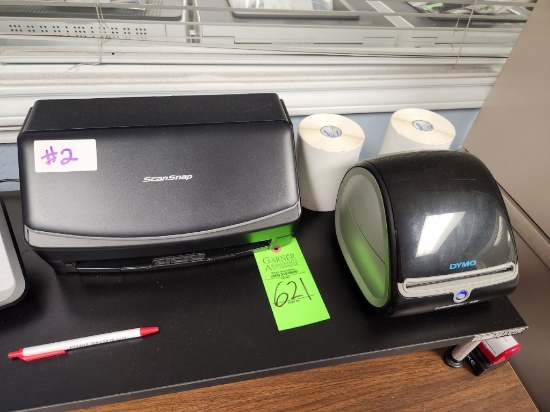 Scan Snap Scanner & Dyno Label Writer