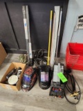 Eastwood Tig Welder 200DC, 2 Welding Helmets, & Accessories