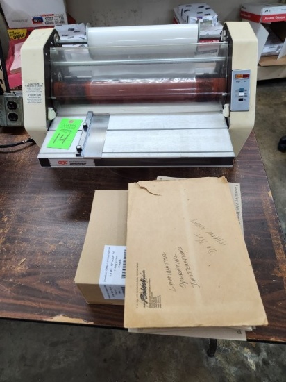 GBC Laminator with Film