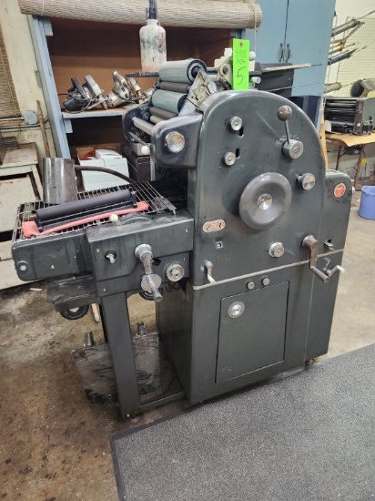 AB Dick Offset 360 One Color Printing Press