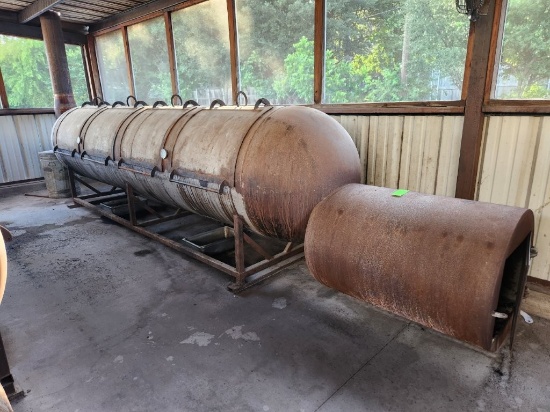 Custom Offset Smoker 1000 Gallon
