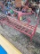 Red Metal Bench