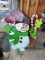 Snowman Metal Yard Art 2 ct.