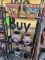 Talavera Pottery 6 ct. & Rack