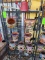Talavera Pottery 7 ct. & Watering Can - Rack & Contents