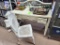 Wicker Desk & Chair - Contents not Included
