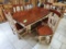 Farmhouse Dining Table & 6 Chairs