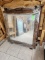 Rustic Wood Framed Mirror