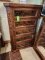 Cowhide Chest of Drawers