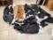5 Cowhide Rugs - w/ Imperfections - Brands and Wear Spots