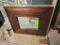 Wooden Framed Mirror