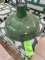 Vintage Industrial Green Enamel Light Shade