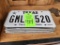 Texas License Plates & Decorative Plates