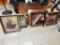 Wood Framed Western Pictures 4 ct.