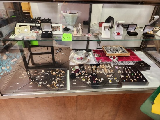 Contents of 2nd Display Case - Jewelry & Misc.