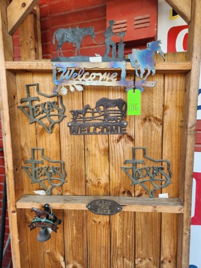 Misc. Metal Art on Gate
