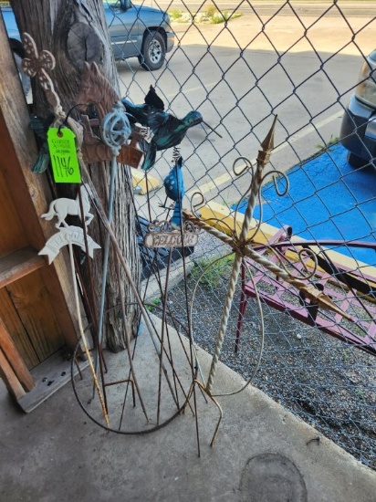 Metal Art Gardening Stakes