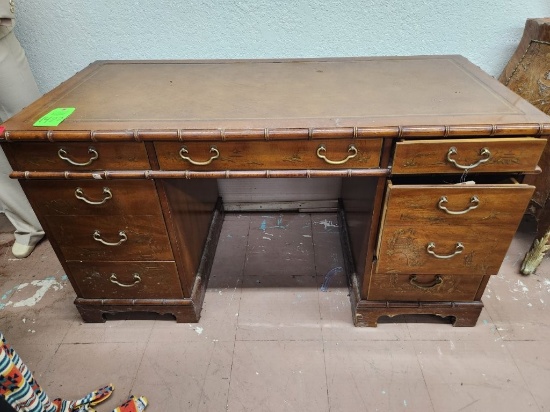 1960s Chinoiserie Style Desk by Drexel Heritage