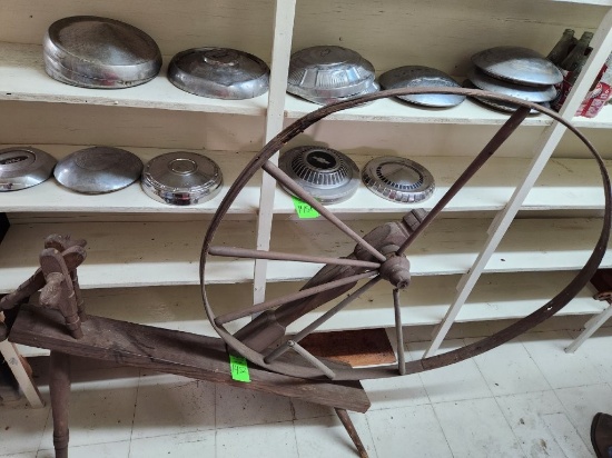Antique Spindle Wheel - Needs Repair