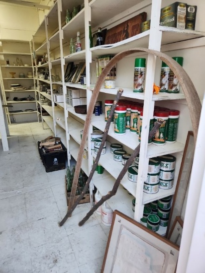 Contents of Wall, Corner, & Candles - By Back Door
