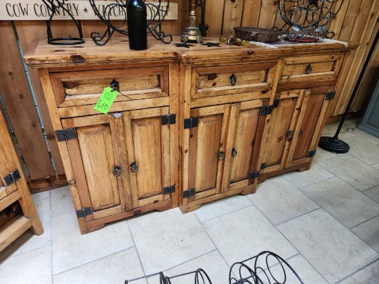 Rustic Buffet - Contents not included