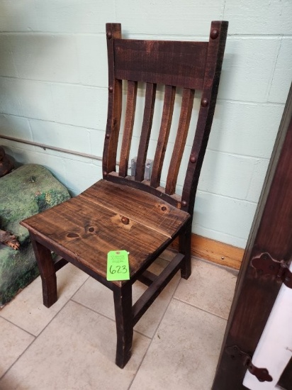 Rustic Wooden Chair