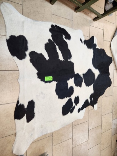 Black & White Cowhide Rug