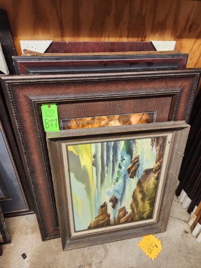 Lot of Framed Pictures