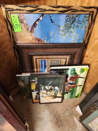 Lot of Framed Pictures