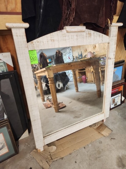 Wooden Framed Mirror