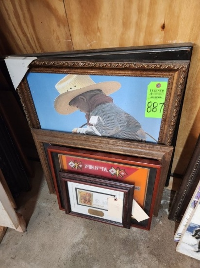 Lot of Framed Pictures