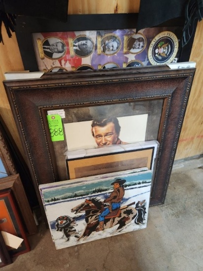 Lot of Framed Pictures