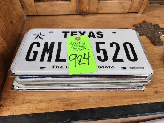 Texas License Plates & Decorative Plates