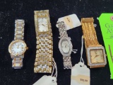 4 Watches - 2 Bulova's, PMQ, & GL Brands