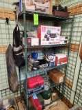 Shelf & Contents - Tool Room Left Corner