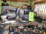 Contents of 1st Shelf - Saws - Saber, Jig, & Misc.