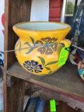Yellow Talavera Planter