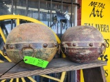 2 Sphere Planters
