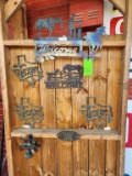Misc. Metal Art on Gate