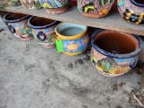 Talavera Clay Planters 4 ct.
