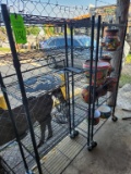 2 Racks & Contents - 8 Talavera Planters